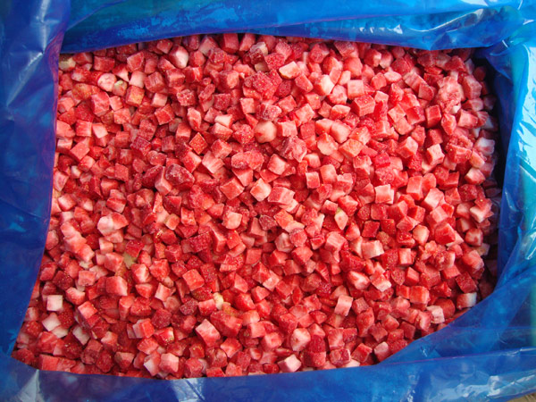 IQF STRAWBERRY CUBE